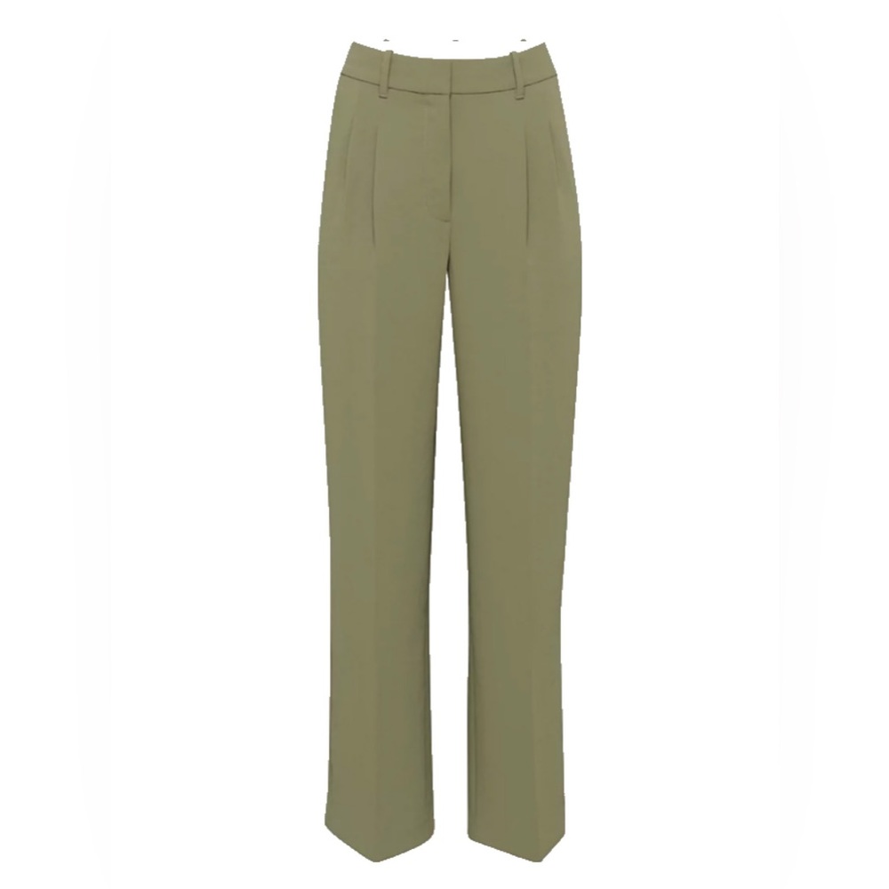 Aritzia Wilfred Effortless Pants Sage Green Size 10